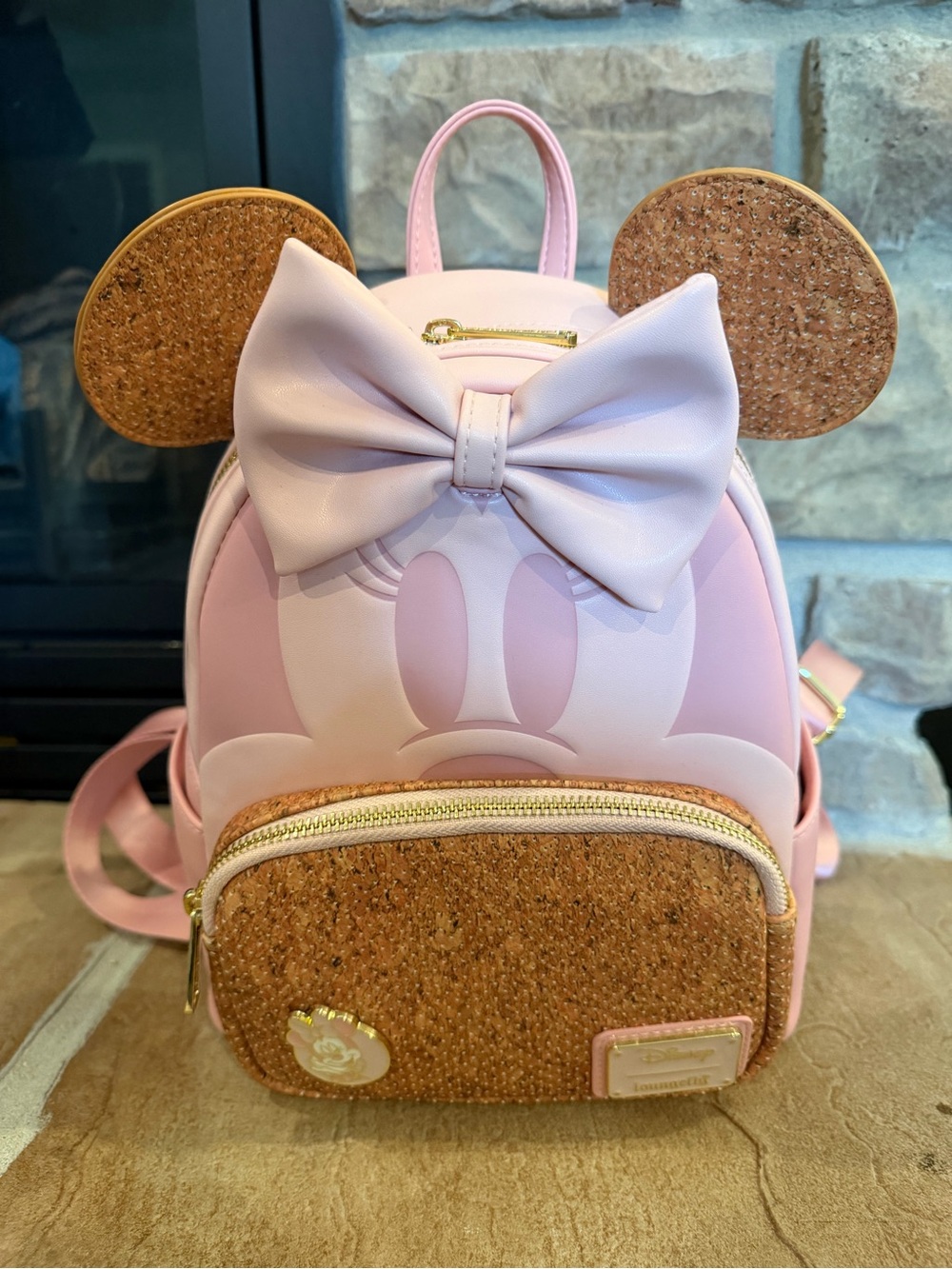 Adorable Minnie Pin Mini Backpack 💖